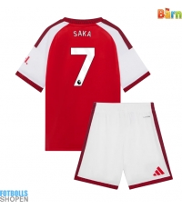 Billiga Arsenal Bukayo Saka #7 Hemmatröja Barn 2026-27 Kortärmad (+ Korta byxor)